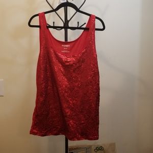 Old navy sequined top